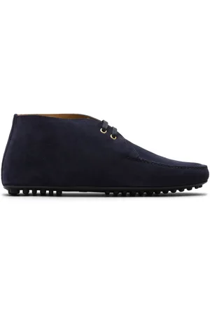 CAR SHOE Suede driving boots