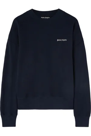 Palm Angels Logo-print cotton sweatshirt