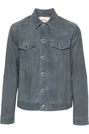 Zadig & Voltaire Suede shirt jacket