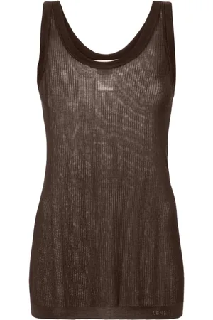 LEMAIRE Fine-ribbed seamless tank top
