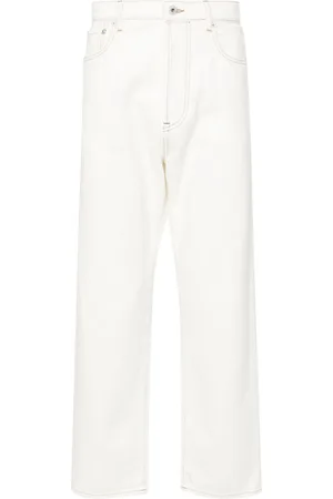 Kenzo Asagao cropped straight-leg jeans