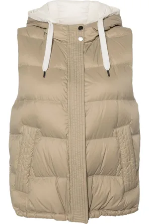 Brunello Cucinelli Hooded puffer gilet