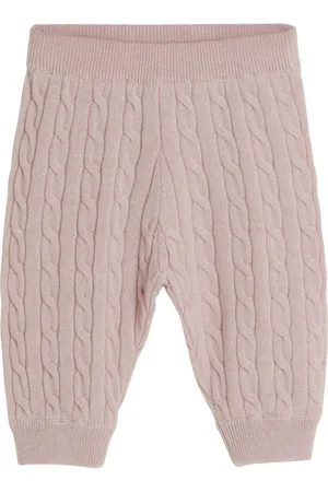 Brunello Cucinelli Bernie cable-knit cashmere trousers