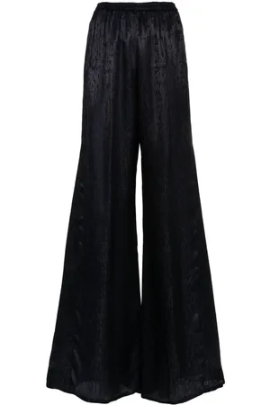 FORTE FORTE Jacquard-pattern trousers