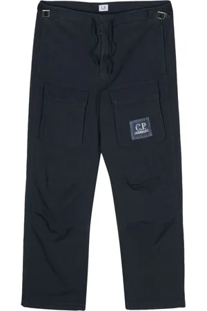 C.P. Company Logo-appliqué cargo pants