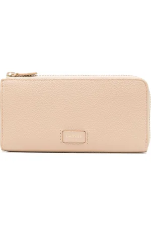 LANCEL Ninon leather zipped wallet
