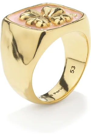 Goossens Talisman Clover signet ring