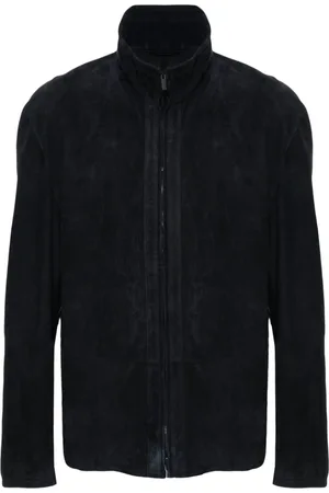 Giorgio Armani Suede shirt jacket