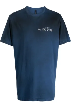 ISO.POETISM Graphic-print tie-dye T-shirt