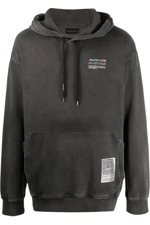 MAUNA KEA Pigment-dyed logo print hoodie