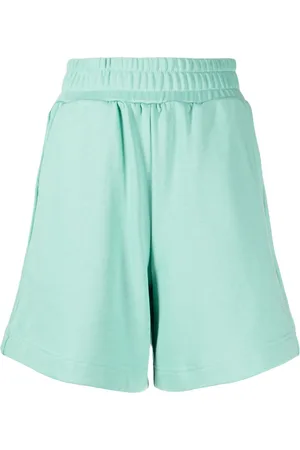 Izzue Elasticated cotton-blend track shorts