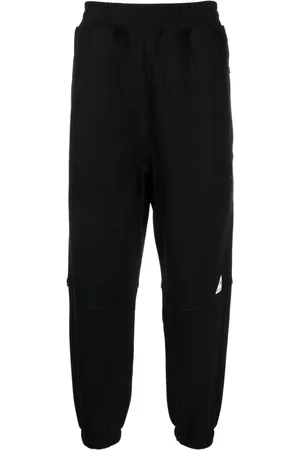 Izzue Logo-appliqué tapered-leg track pants