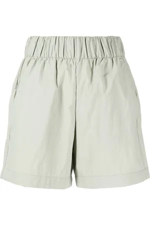Izzue High-waisted elasticated shorts