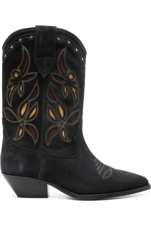 Isabel Marant Duerto suede cowboy boots