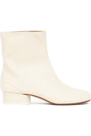Maison Margiela Tabi 30mm leather ankle boots