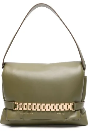 Victoria Beckham Puffy Chain leather tote bag