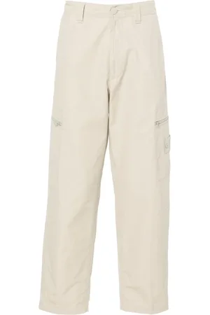 Stone Island Compass-badge wide-leg trousers