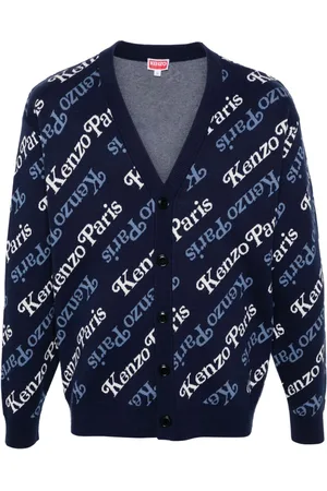 Kenzo X Verdy jacquard cardigan