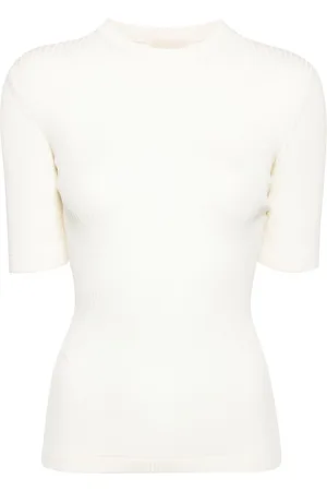 Khaite The Ange wool-blend top