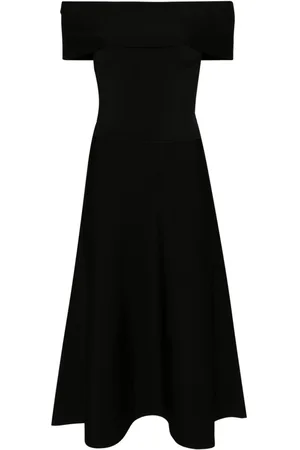 Fabiana Filippi Boat-neck knitted midi dress