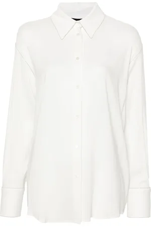 Fabiana Filippi Button-up georgette shirt