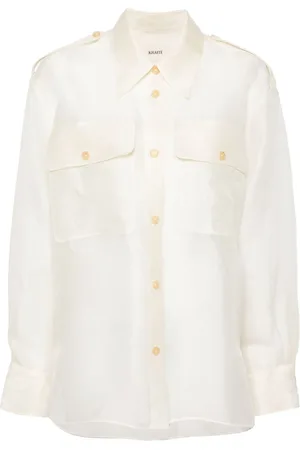 Khaite Missa silk shirt