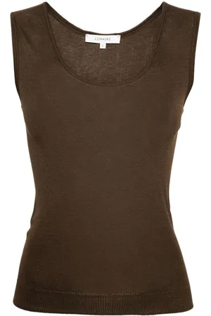 LEMAIRE Seamless semi-sheer tank top