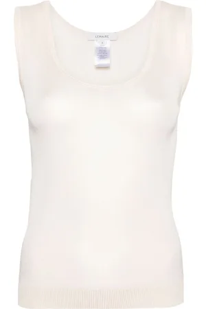 LEMAIRE Seamless semi-sheer tank top