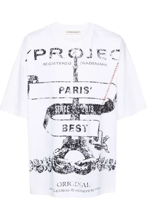 Y / PROJECT Logo-printed cotton T-shirt