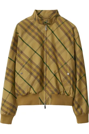 Burberry Check bomber jacket