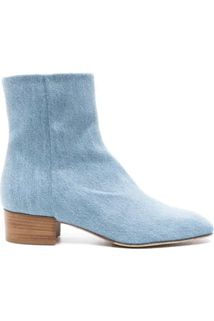 Scarosso Ambra 35mm denim ankle boots