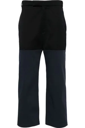 Thom Browne Unconstructed Combo straight-leg trousers