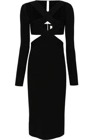 DION LEE Harness midi dress