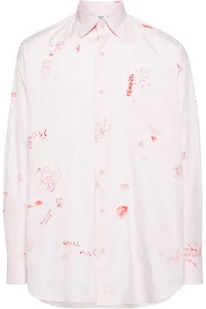 Vetements Printed long-sleeve shirt