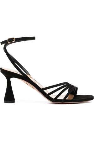 Aquazzura Latour 75mm suede sandals