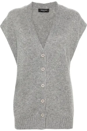 Fabiana Filippi V-neck cashmere vest