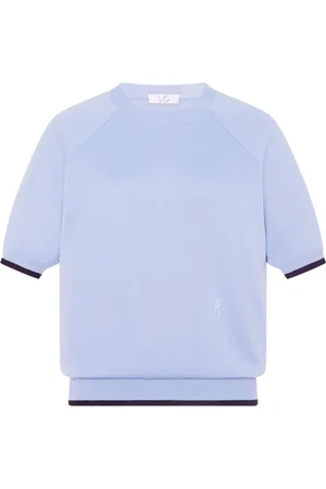 ROSETTA GETTY X Violet Getty knitted top