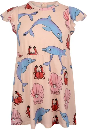 Mini Rodini Graphic-print cotton dress