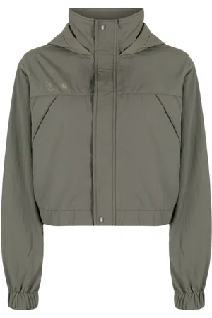 Izzue Logo-print hooded jacket