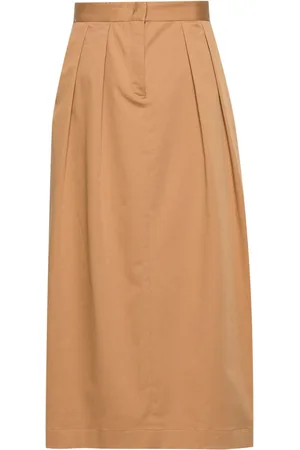 Fabiana Filippi Pleat-detailing maxi skirt