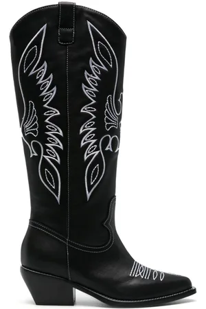 LE SILLA Christine 60mm leather boots