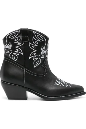 LE SILLA Christine 70mm leather boots