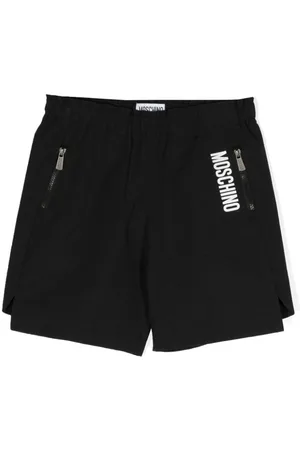Moschino Logo-print ripstop shorts