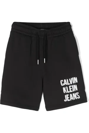 Calvin Klein Logo-print cotton track shorts