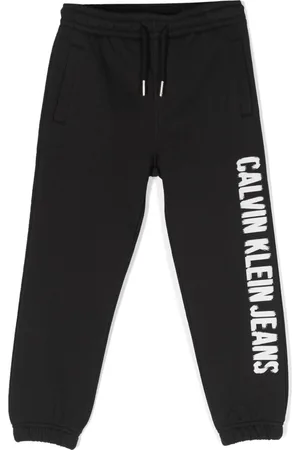 Calvin Klein Logo-print cotton track pants