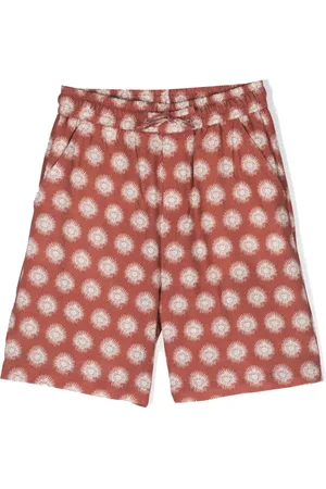 Paolo Pecora Graphic-print straight-leg shorts