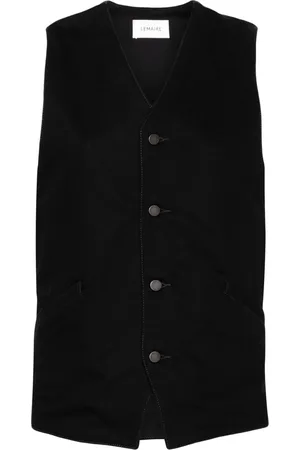 LEMAIRE Cotton-denim waistcoat