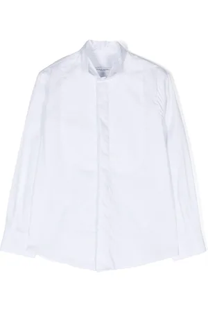 Paolo Pecora Wingtip-collar poplin shirt