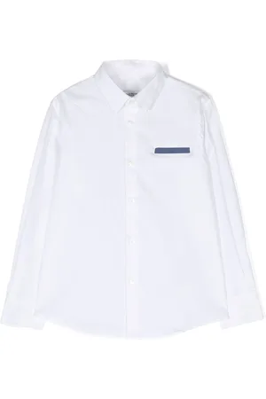 Paolo Pecora Faux-pocket poplin shirt