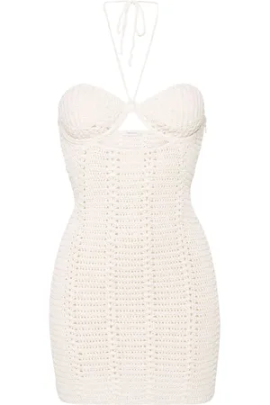 The Mannei Bergen crochet-knit minidress